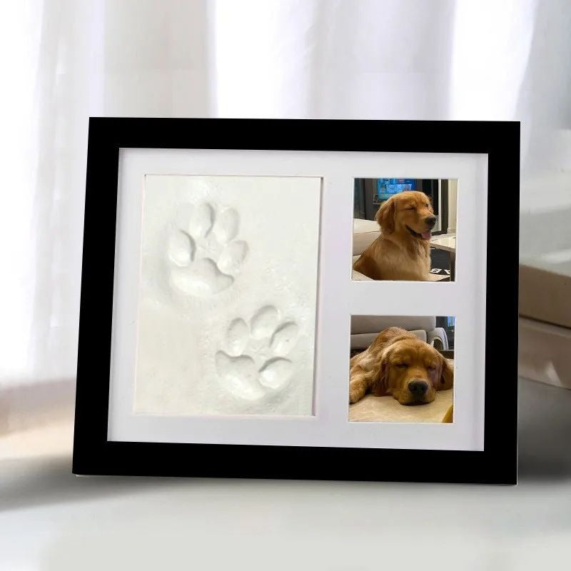 Pet Hand and Footprint Photo Frame