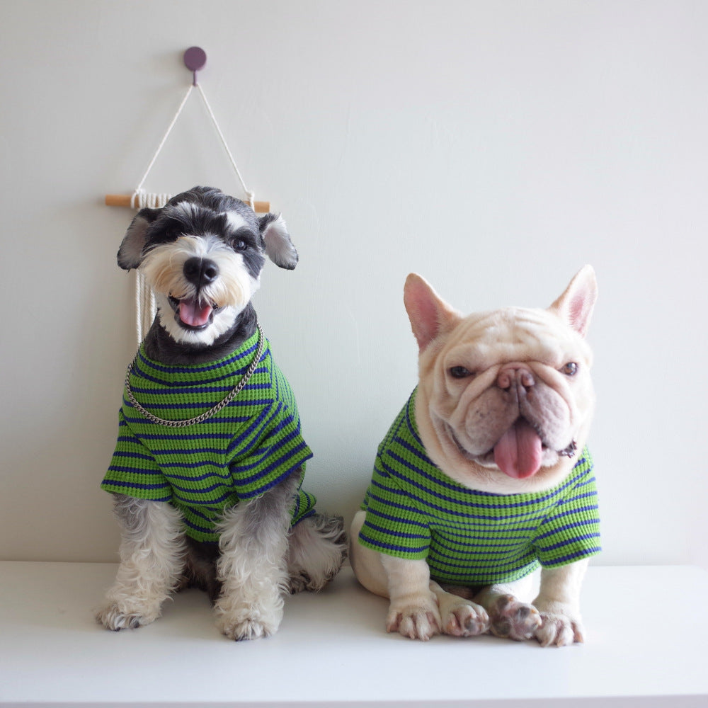 Waffle Stripe Stretch Undercoat for Dogs