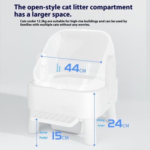 Automatic Oversized Cat Litter Box