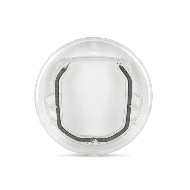Glass Pet Door for Cats and Dogs - Round Design