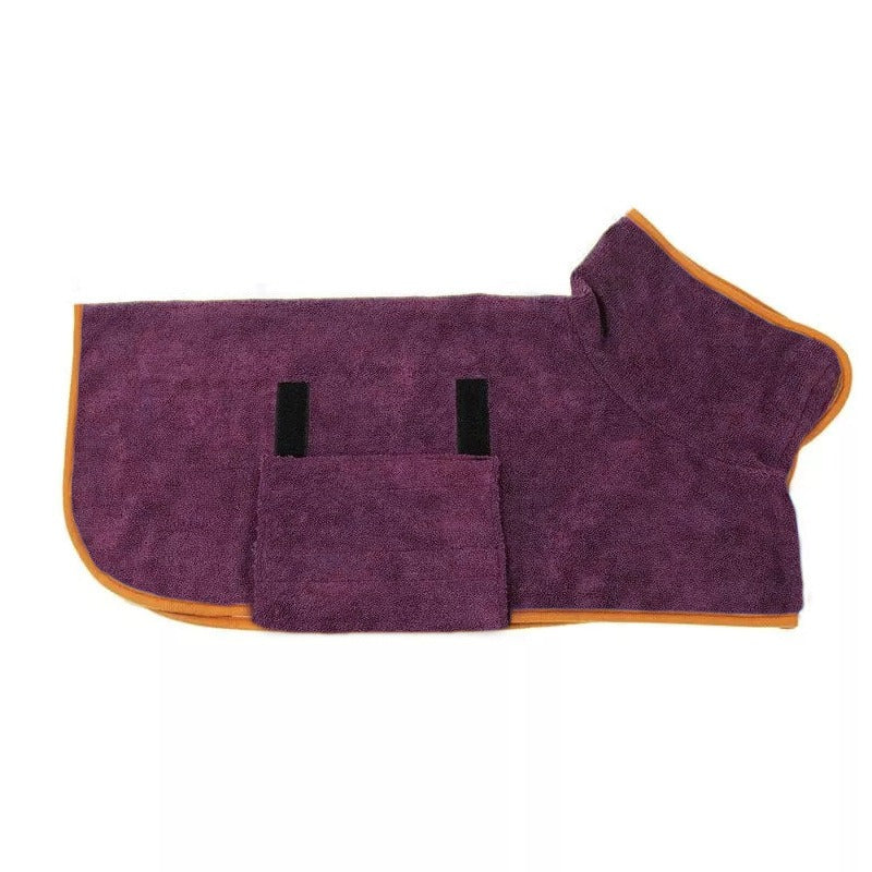 Pet Microfiber Fast-Dry Bathrobe
