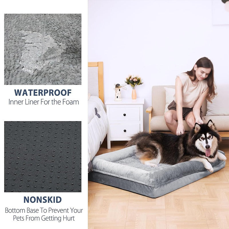 Large Dog Thickened Pet Bed