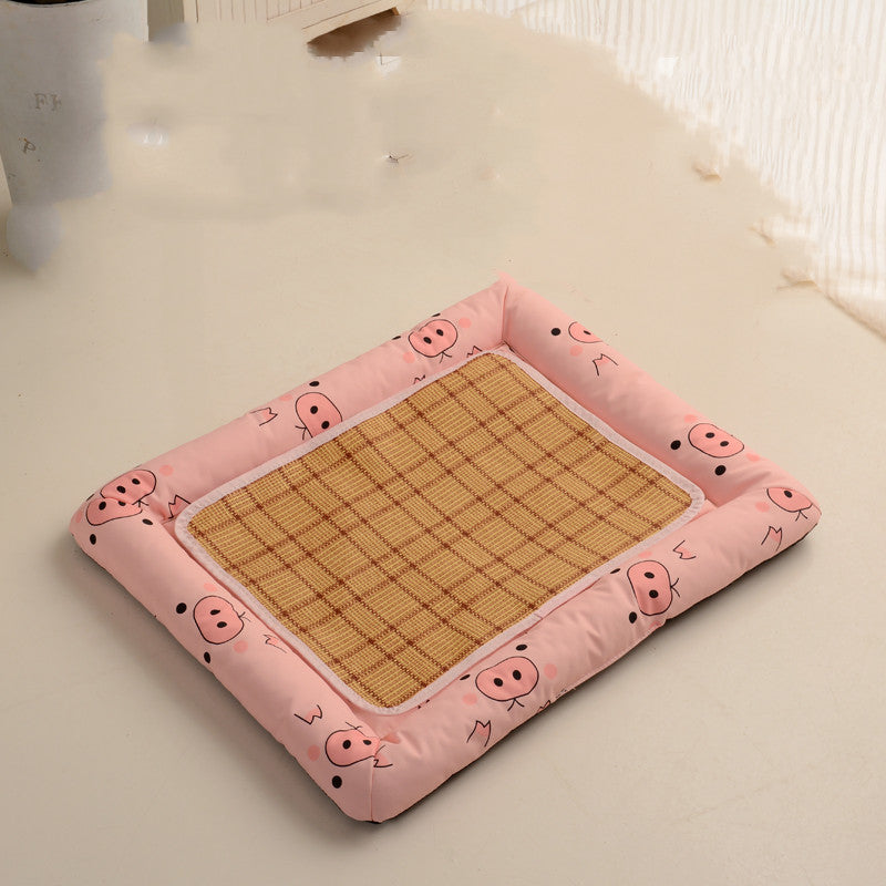Waterproof Round Dog Mats for All Seasons and Cats