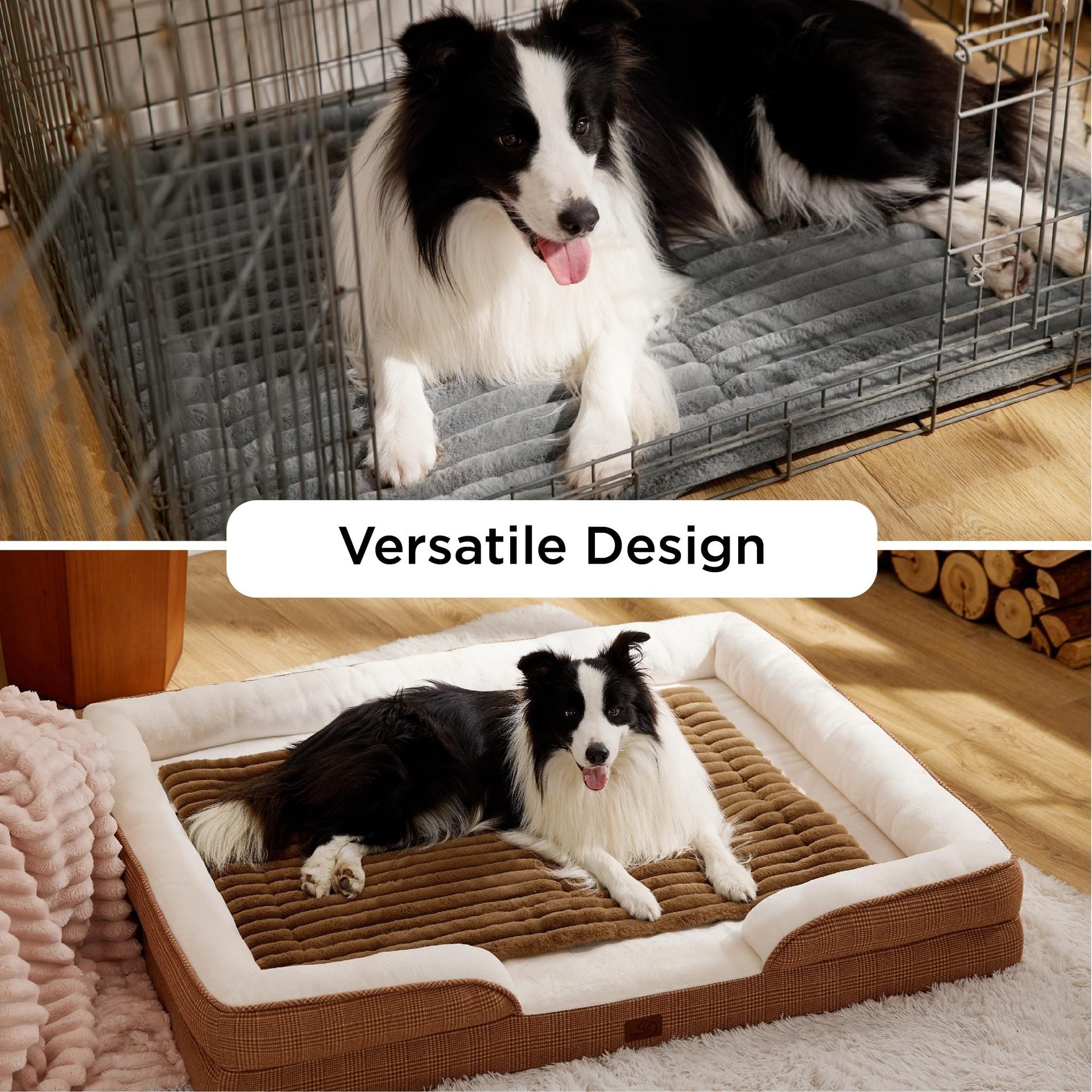 Plush Rabbit Fur Pet Bed Mat