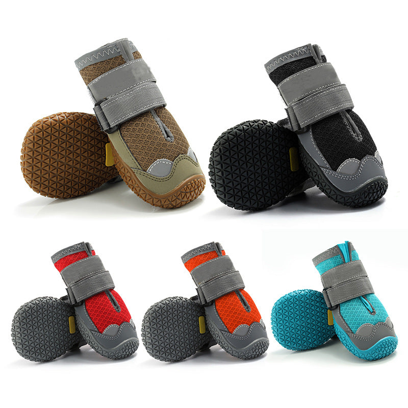 Breathable Dog Shoes for All Seasons - Golden Retriever & German Shepherd