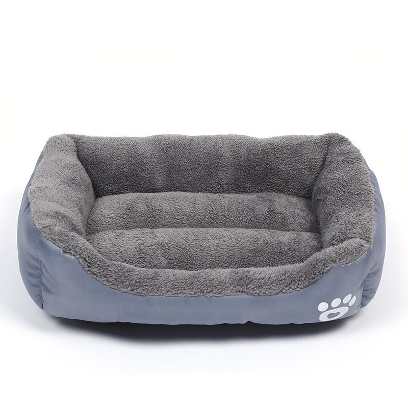 Fleece-lined Pet Cushion Mat