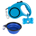 Folding Dog Bowl with Traction Rope for Dogs