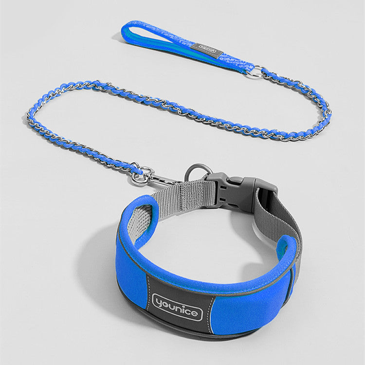 Cute Dog Collar and Leash - Explosion-Proof Design