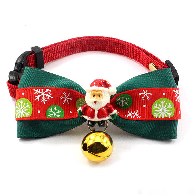 Halloween Cat Neck Strap with Ribbon Bow
