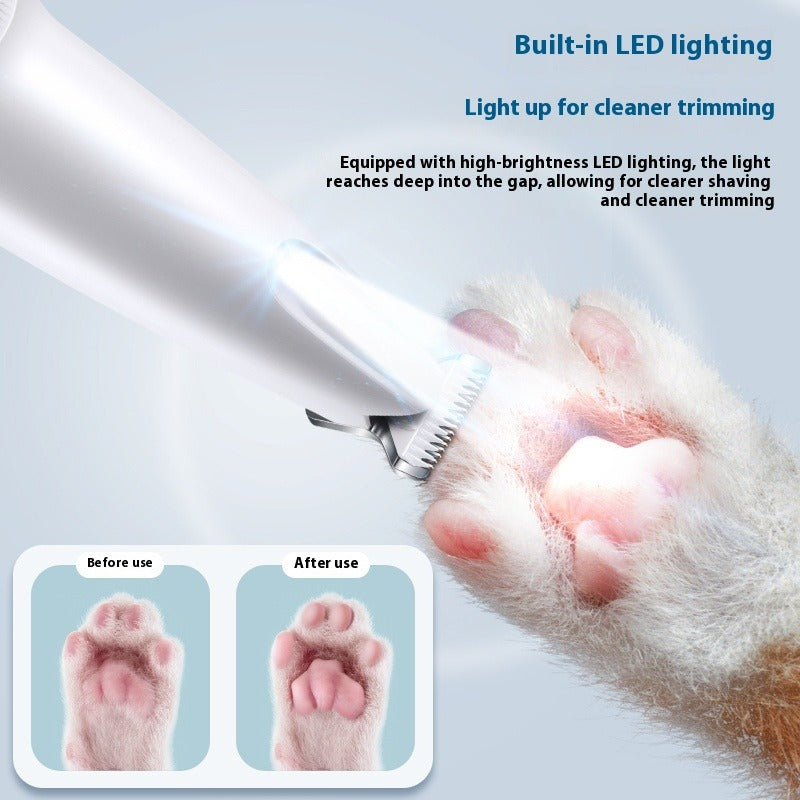 Pet Foot Shaving Device