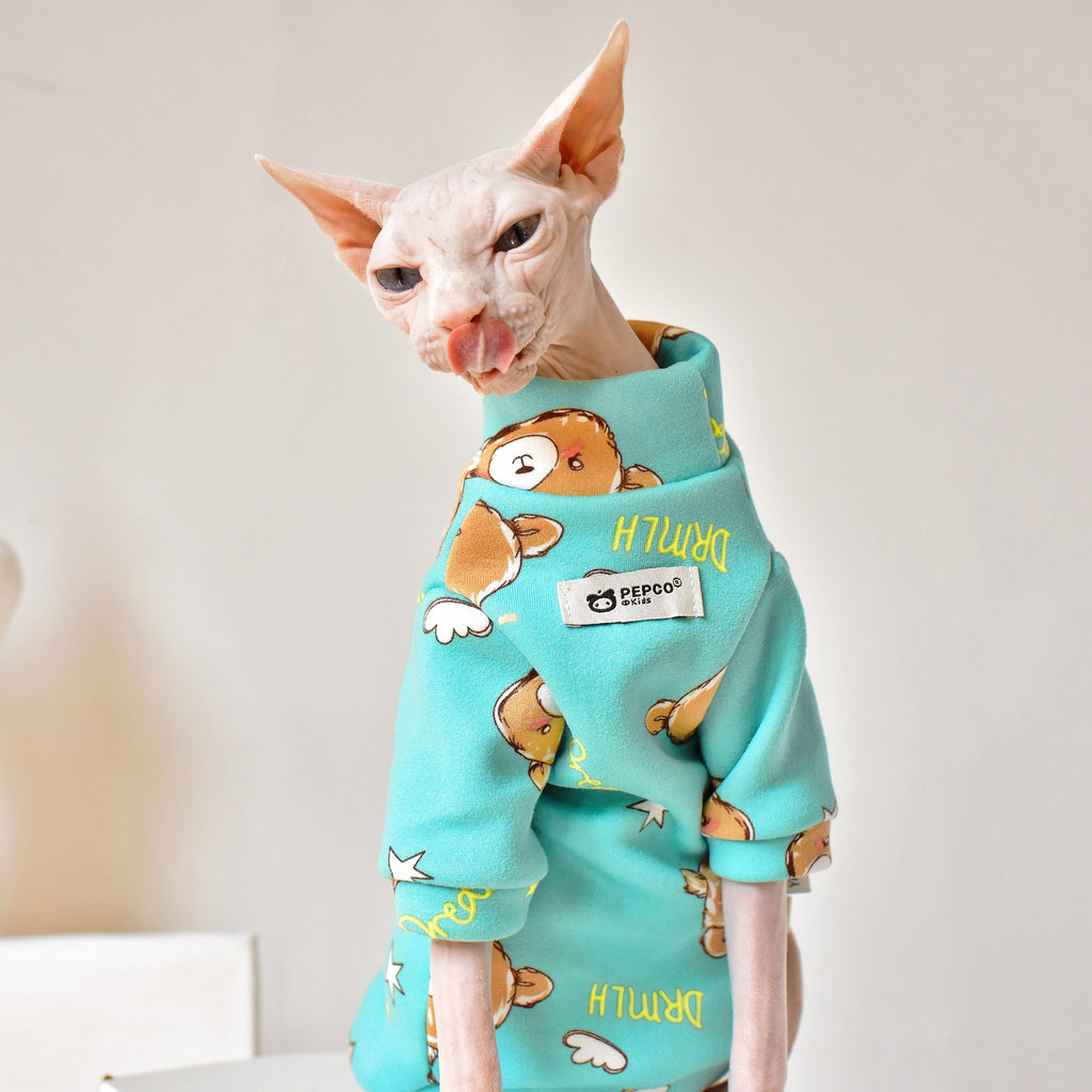 Soft Milk Silk Cotton Pet Home Clothes