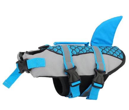 Premium Shark Fin Dog Life Jacket –