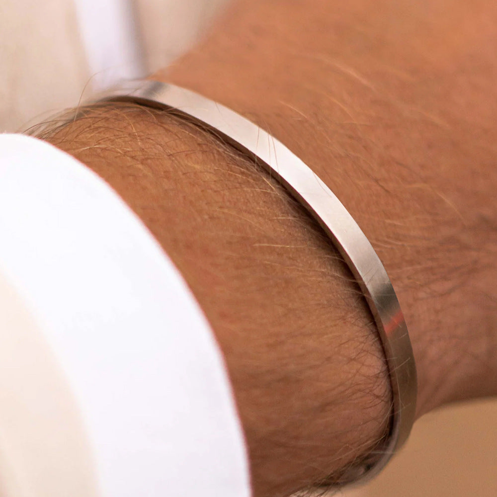 Stainless Steel Cuff Bracelet