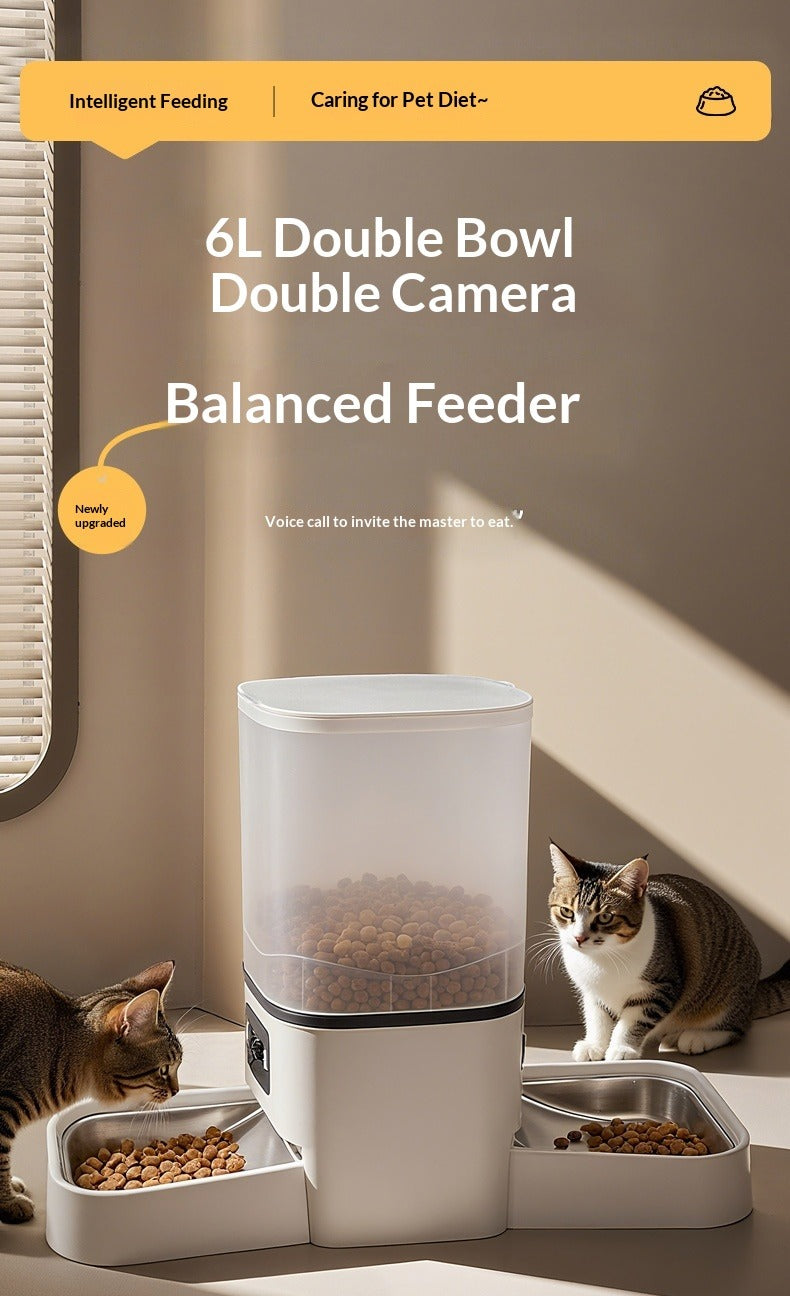 6L Cat Automatic Feeder with Camera