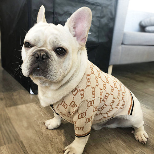 Autumn Winter Sweater Cardigan for Dogs and Cats