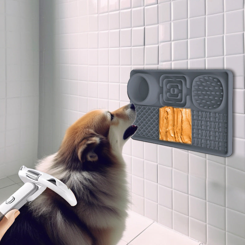Silicone Pet Feeding Mat and Slow Feed Pad