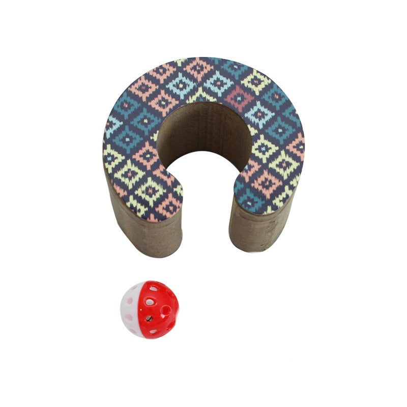 Foldable Corrugated Cat Scratching Board