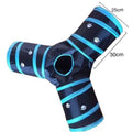 Cat Tunnel Maze Toy Blue-Black