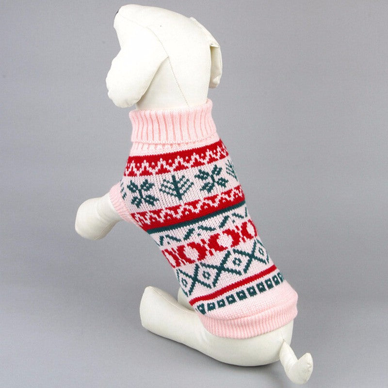 Knitted Sweater for Pets and Dogs