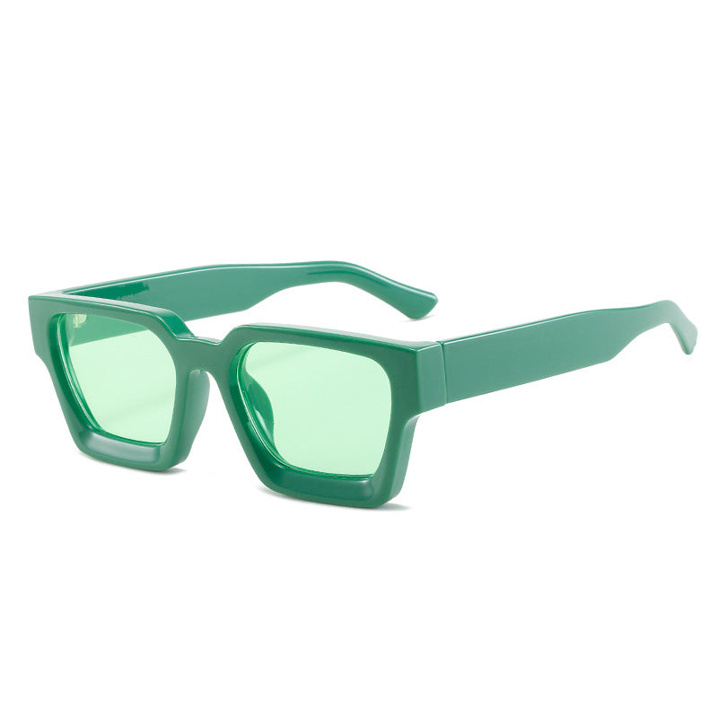 Trendy Square Oversized Sunglasses