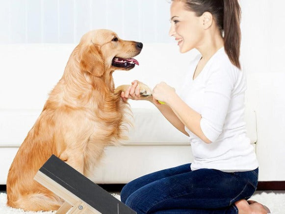 Adjustable Wooden Dog Nail Scratcher