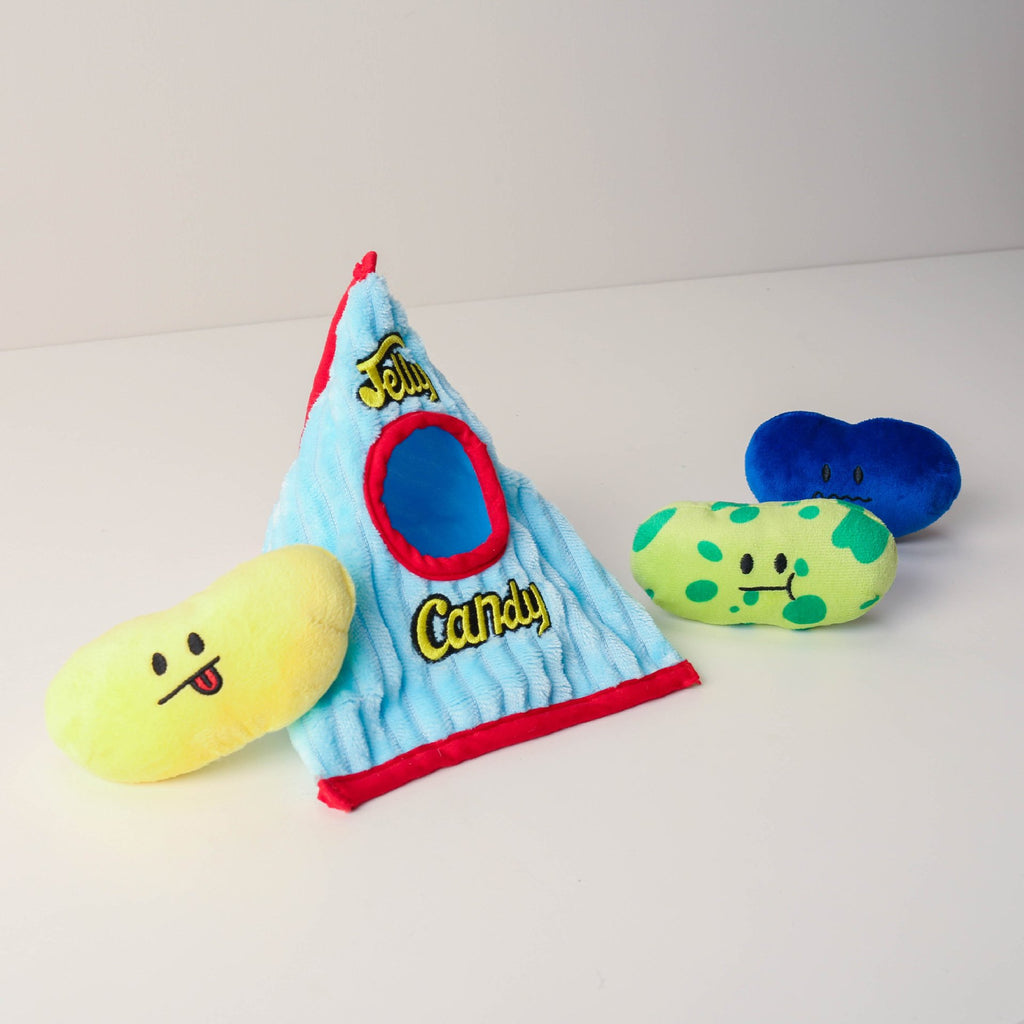 Tibetan Dog Toy Set - Fashion Jelly Candy Design