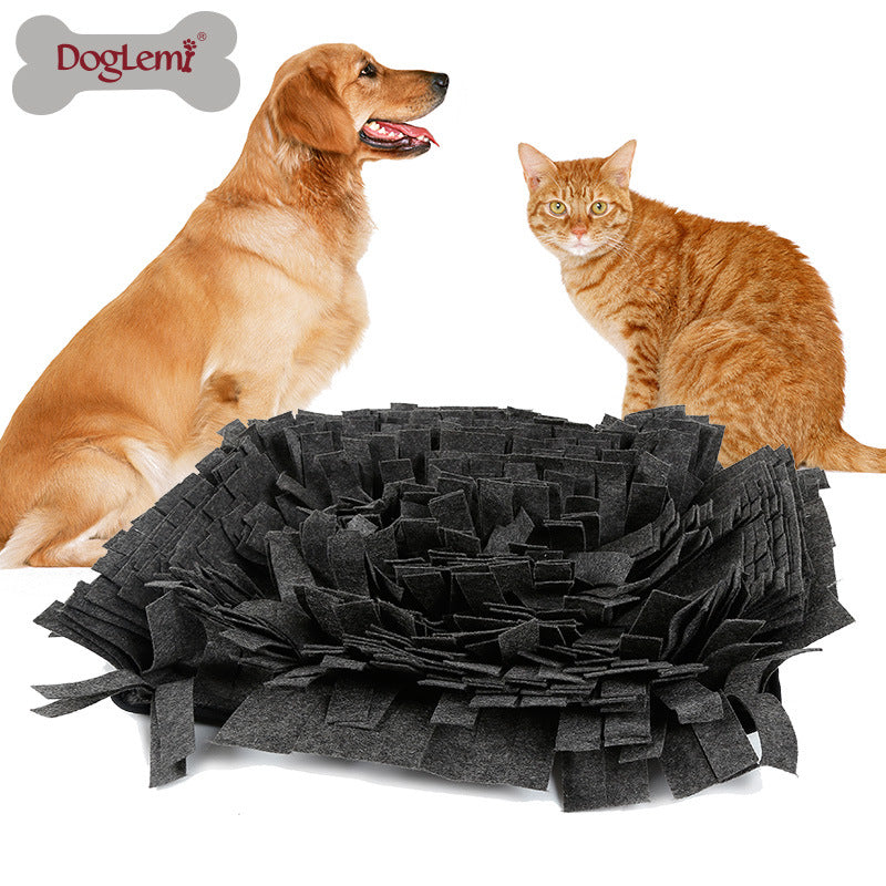 Washable Pet Training Mat with Sniffing Toy for Dogs