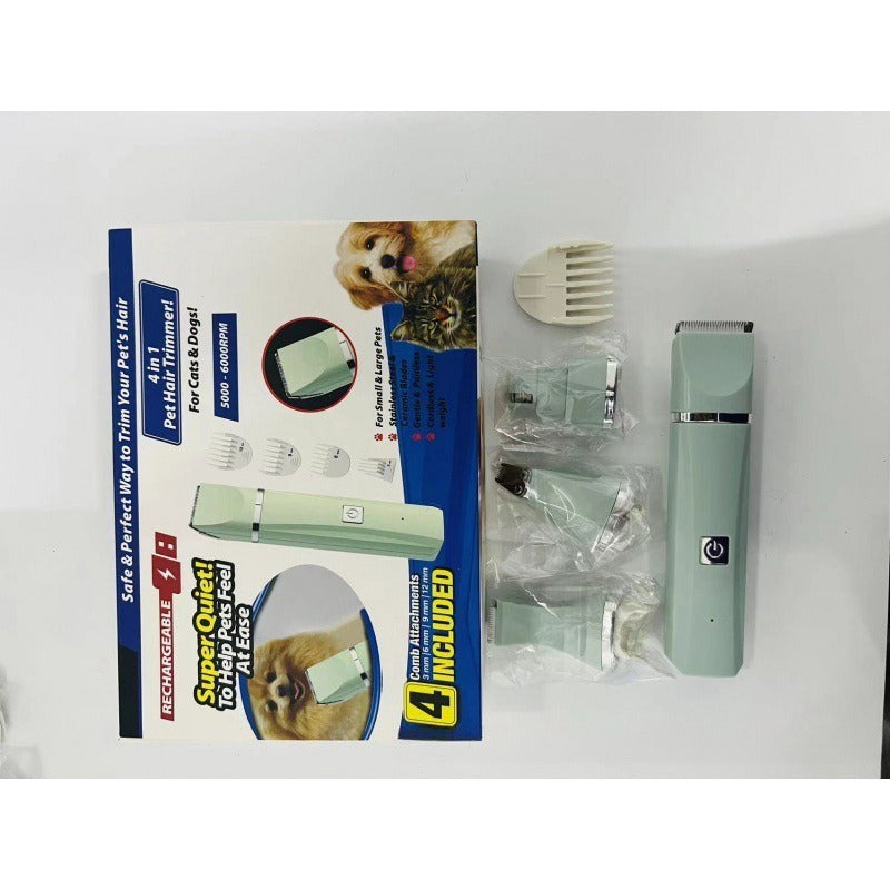 Rechargeable Pet Multi-Blade Shaver