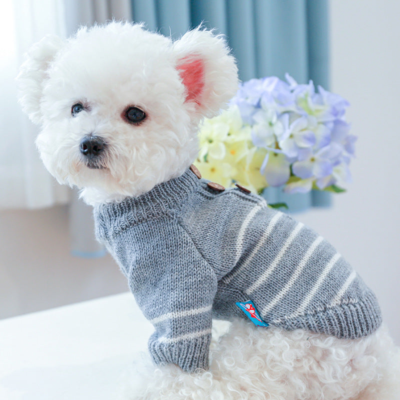 Dog and Cat Two-Piece Warm Clothing Set