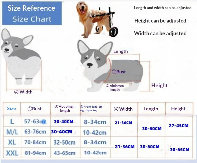 Dog Wheelchair for Disabled Dogs