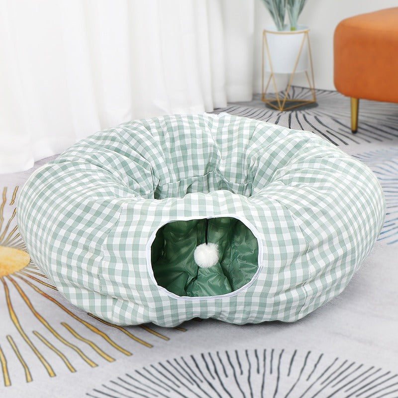 Cat Crawling Play Tunnel