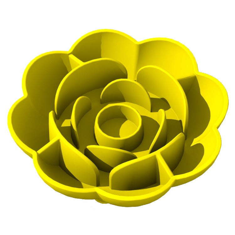 Non-slip Silicone Slow Feeder Dog Bowl