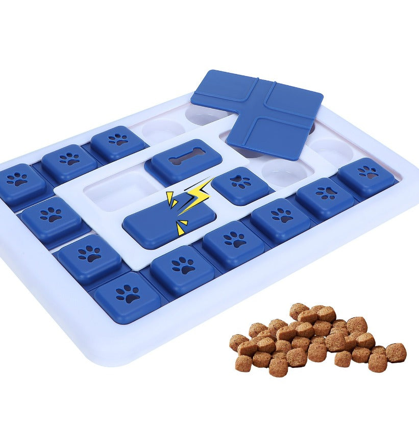 Pet Puzzle Slow Feed Dog Toy with Sound