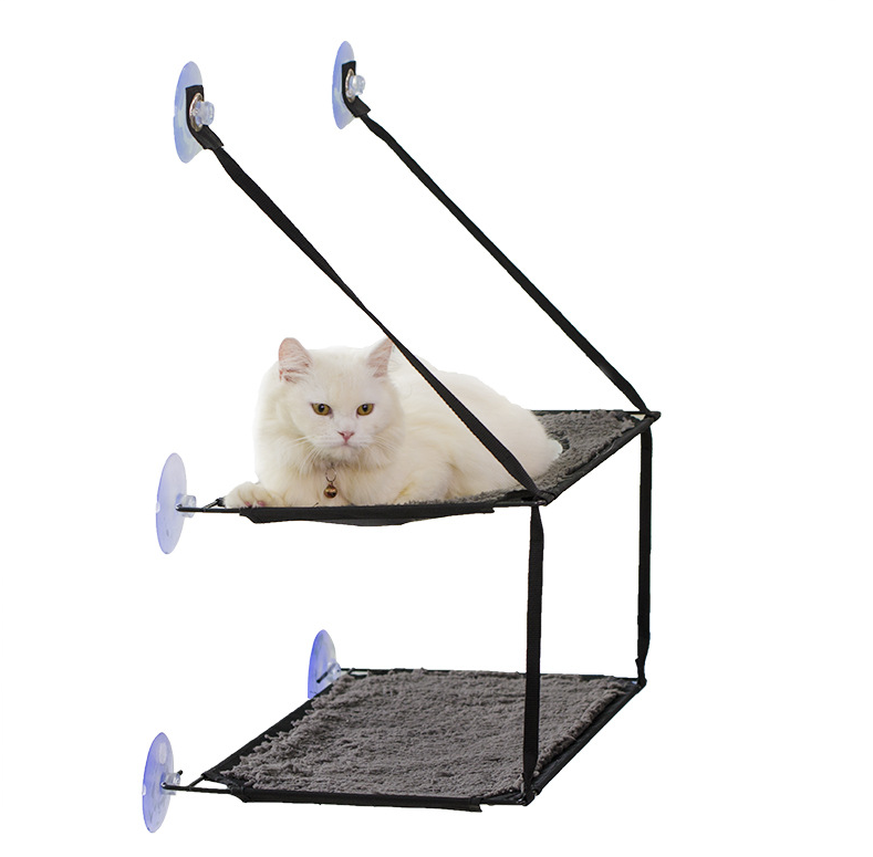 Cat Bed with Removable Washable Suction Cups