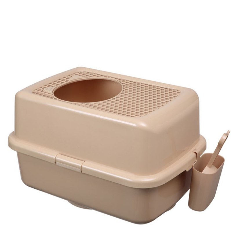 Extra Large Enclosed Cat Litter Box and Toilet
