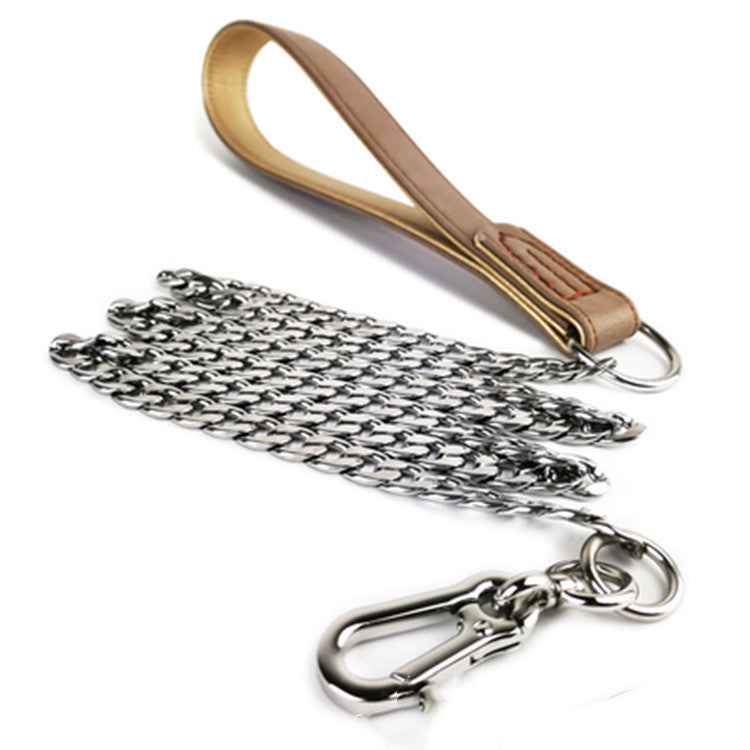 Stainless Steel Anti-Bite Dog Leash and Tracking Rope
