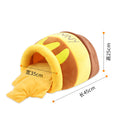 Cozy Winter Pet Bed for Cats - Washable and Comfortable