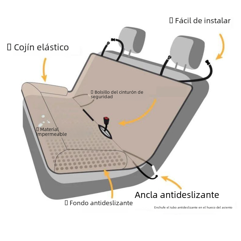 Car Pet Seat Cover for Dogs and Cats - Wholesale Stock