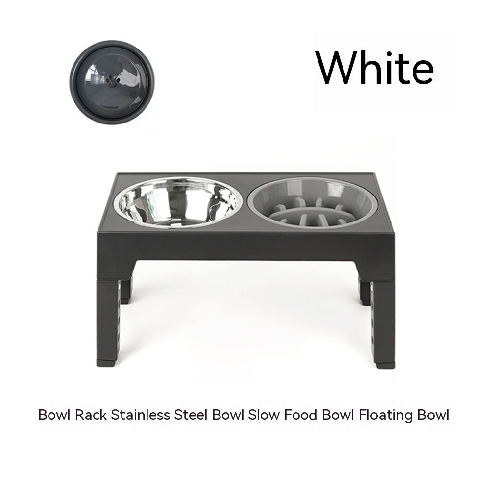 Adjustable Elevated Dog Bowl Feeder