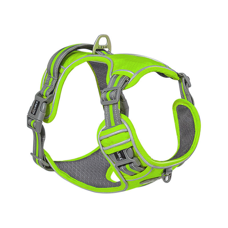 Explosion-proof Reflective Pet Chest & Back Harness