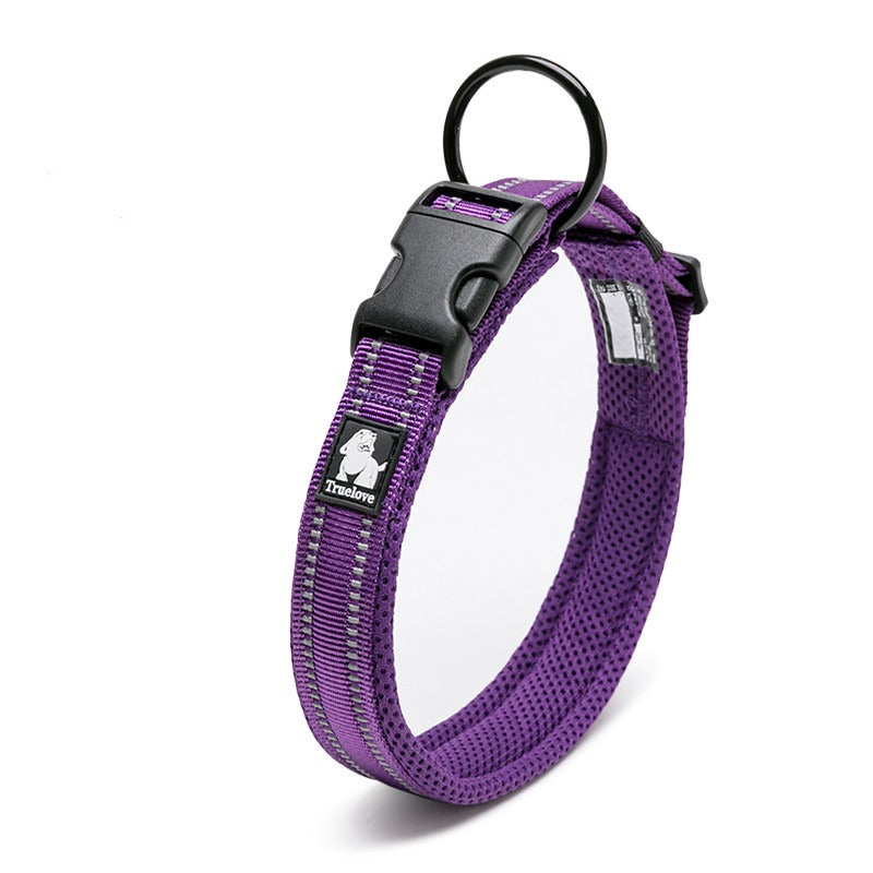 Reflective No-Choke Padded Dog Collar