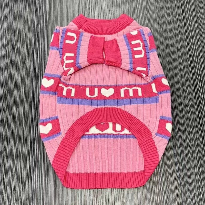 Thick Warm Pet Sweater for Dogs and Cats in Winter