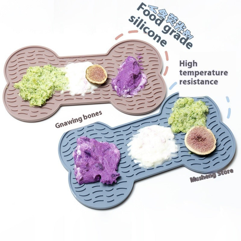 Silicone Dog Lick Slow Feeder Mat