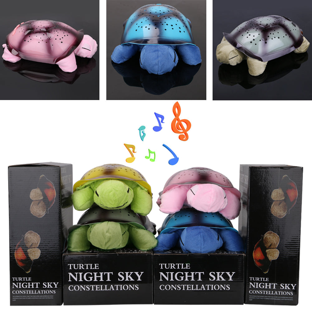 Turtle Projection Lamp for Baby Sleep and Starry Night