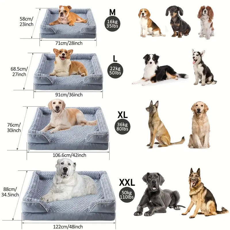 Waterproof Removable Washable Dog Bed