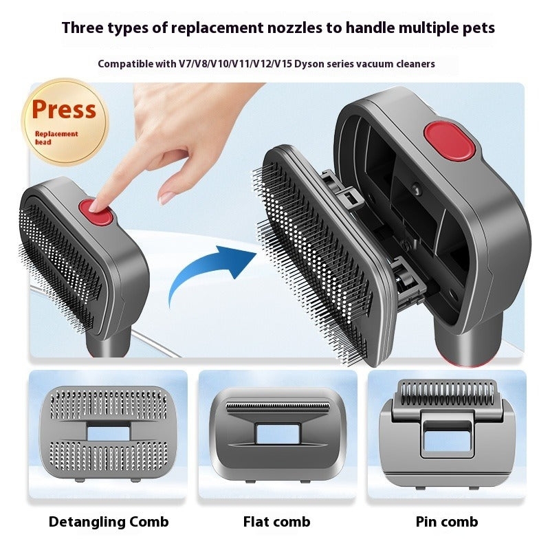 Pet Grooming Comb and Shaver Set for Dogs and Cats