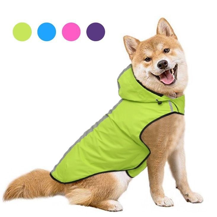 Waterproof Pet Raincoat - Easy to Wear and Remove