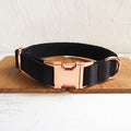 Personalized Dog Collar with Nameplate for All Breeds