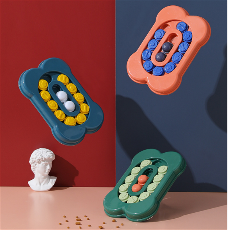 Bone-Shaped Pet Puzzle Feeding Toy for Dogs