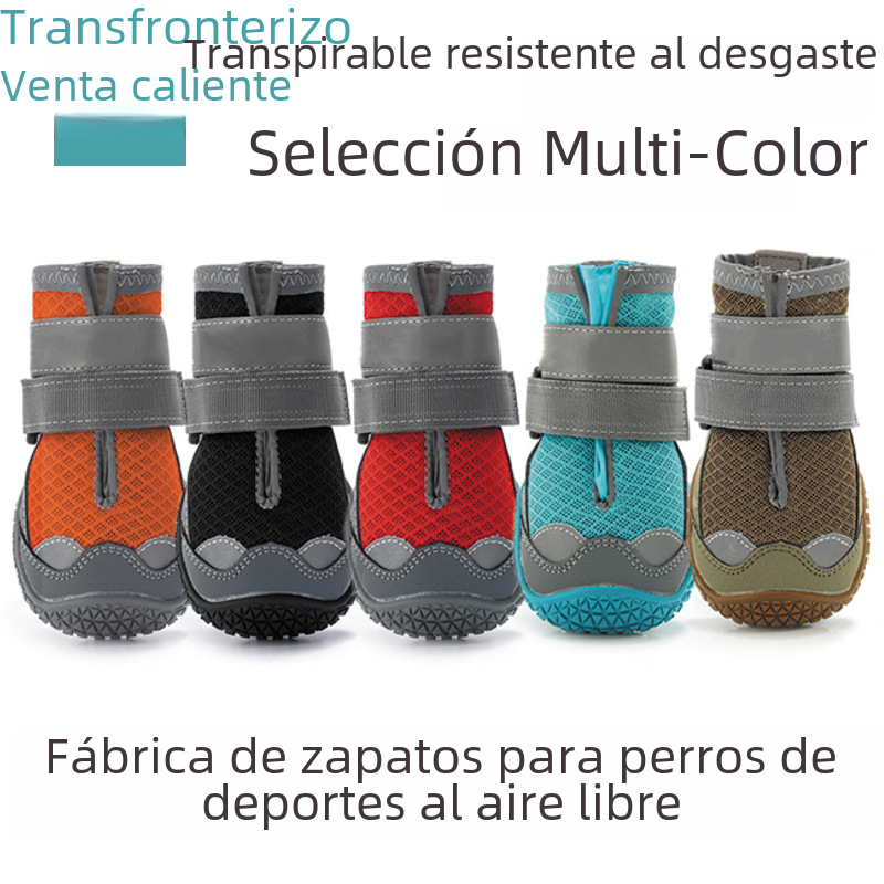 Breathable Dog Shoes for All Seasons - Golden Retriever & German Shepherd